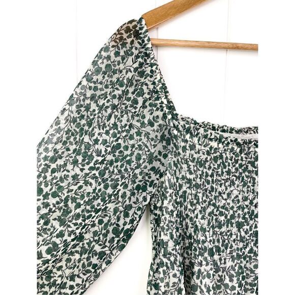 BAUM UND PFERDGARTEN Juditta Sheer Printed Midi Dress Size S - Picture 6 of 10